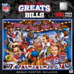 Buffalo Bills - All Time Greats 500 Piece Jigsaw Puzzle