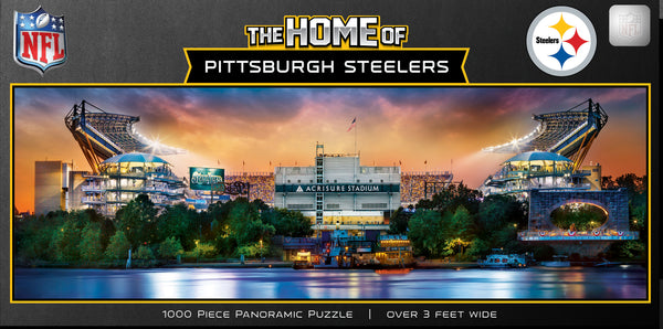 Pittsburgh Steelers 1000pc Panoramic Puzzle - Stadium View
