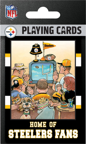 Pittsburgh Steelers Fan Deck Playing Cards - 54 Card Deck