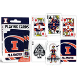 Illinois Fighting Illini - Playing Cards