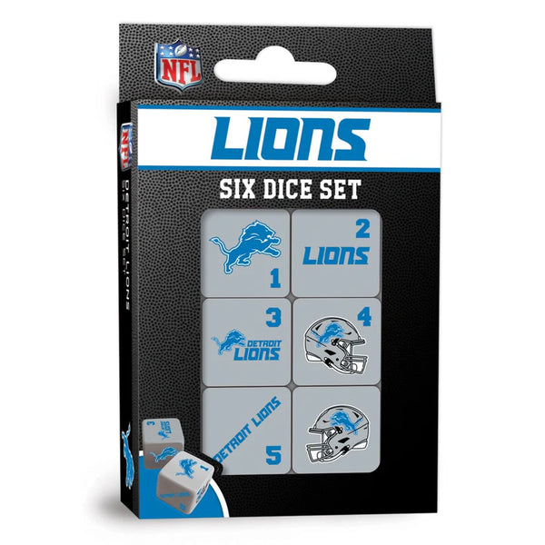 Detroit Lions Dice Set