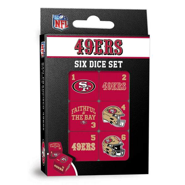 San Francisco 49ers Dice Set