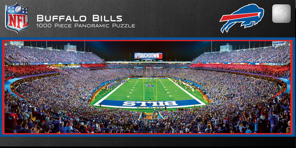 Buffalo Bills 1000pc Panoramic Puzzle - Endzone