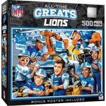 Detroit Lions - All Time Greats 500 Piece Jigsaw Puzzle