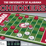 Alabama Crimson Tide Checkers Board Game