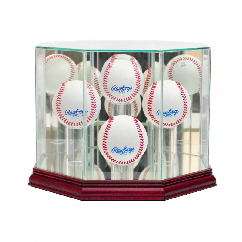 Octagon 4 Baseball Display Case