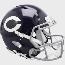 Chicago Bears Riddell Speed Throwback 62-73 Authentic Full Size Football Helmet