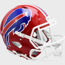 Buffalo Bills Riddell Speed Throwback 87-01 Authentic Full Size Football Helmet