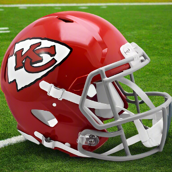 Kansas City Chiefs Throwback 63-73 Riddell Speed Authentic Full Size Football Helmet
