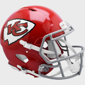 Kansas City Chiefs Riddell Speed Throwback 63-73 Authentic Full Size Football Helmet