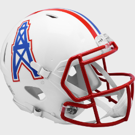 Houston Oilers Riddell Speed Throwback 81-98 Authentic Full Size Football Helmet