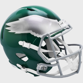 Philadelphia Eagles Riddell Speed Throwback 74-95 Full Size Football Helmet