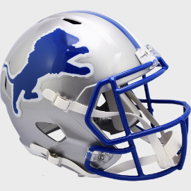 Detroit Lions Riddell Speed Throwback 83-02 Replica Full Size Football Helmet