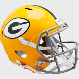 Green Bay Packers Riddell Speed Throwback 61-79 Replica Full Size Football Helmet