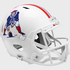 New England Patriots Riddell Speed Throwback 82-89 Replica Full Size Football Helmet
