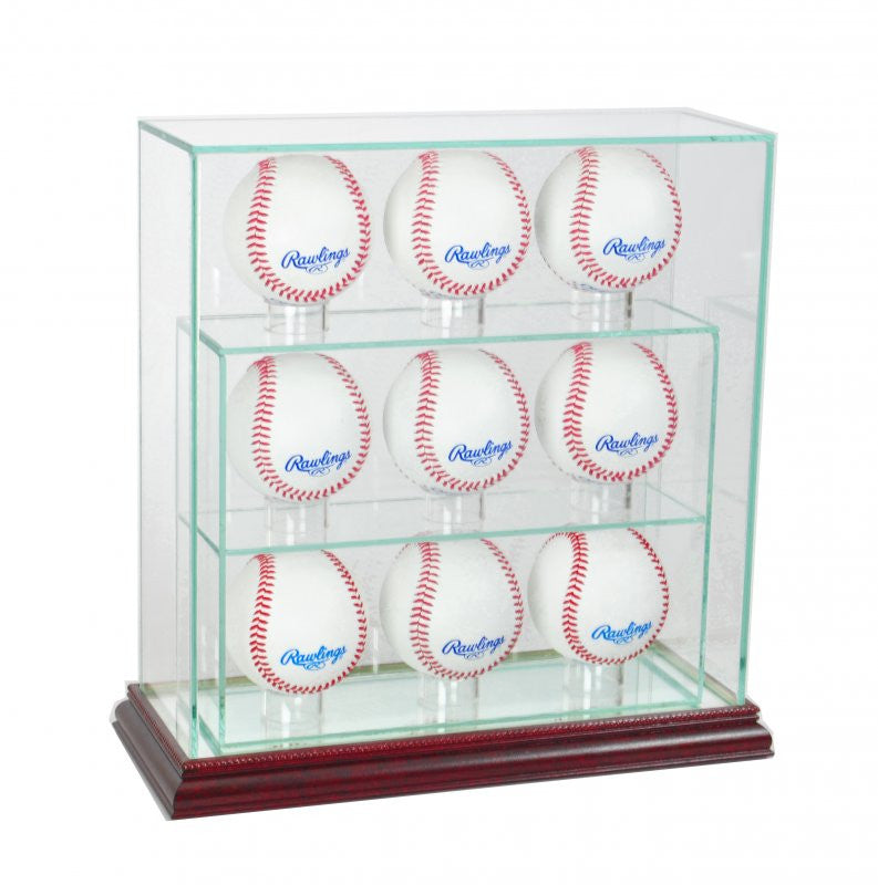 9 Upright Baseball Display Case