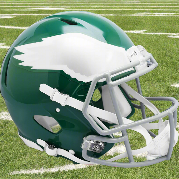 Philadelphia Eagles Riddell Speed Authentic Full-Size Football Helmet – NFL Licensed