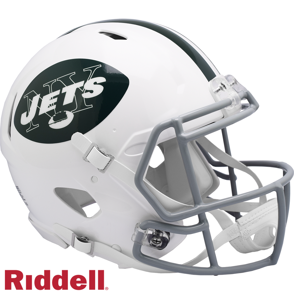 New York Jets Riddell Speed Throwback 65-77 Authentic Full Size Football Helmet