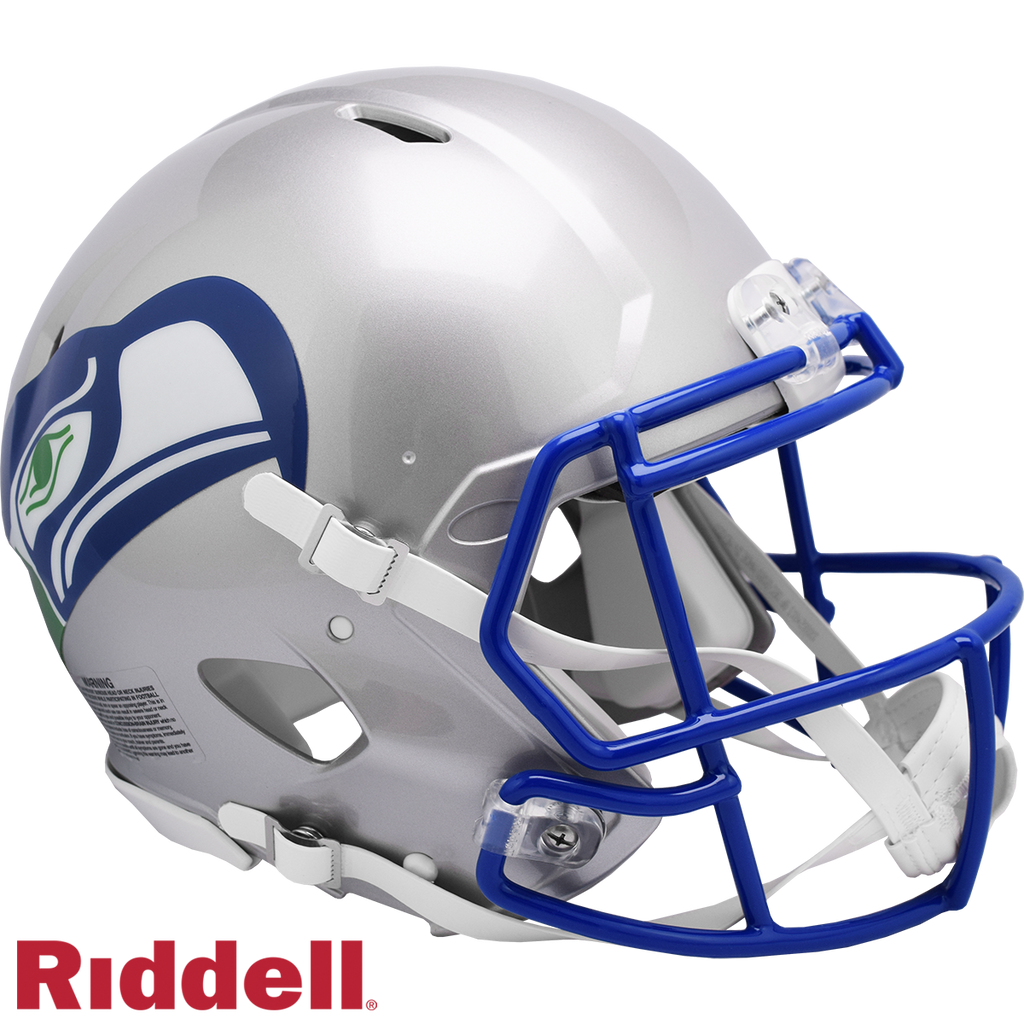 Seattle Seahawks Riddell Speed Throwback 83-01 Authentic Full Size Football Helmet