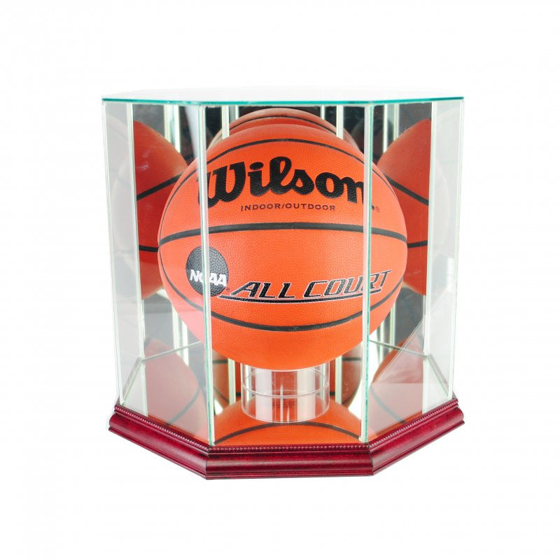 Octagon Basketball Display Case