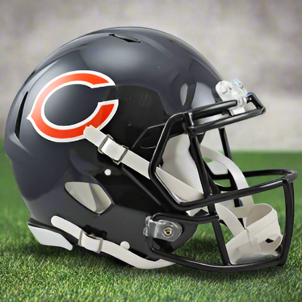 Chicago Bears Riddell Speed Authentic Full Size Football Helmet