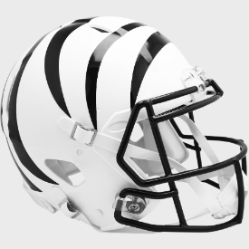 Cincinnati Bengals 2022 On-Field Alternate Riddell Speed Authentic Full Size Football Helmet
