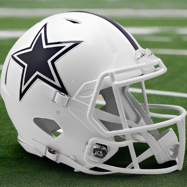 Dallas Cowboys On-Field Alternate Riddell Speed Authentic Full Size Football Helmet