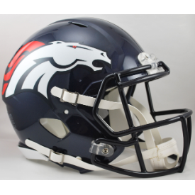Denver Broncos Riddell Speed Authentic Full Size Football Helmet