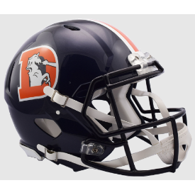 Denver Broncos Color Rush Riddell Speed Authentic Full Size Football Helmet
