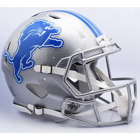 Detroit Lions Riddell Speed Authentic Full Size Football Helmet