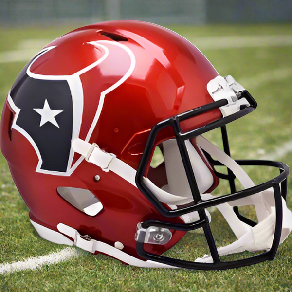 Houston Texans On-Field Alternate Riddell Speed Authentic Full Size Football Helmet