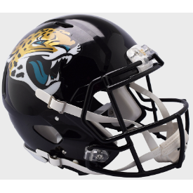 Jacksonville Jaguars Riddell Speed Authentic Full Size Football Helmet