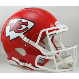 Kansas City Chiefs Riddell Speed Authentic Full Size Football Helmet