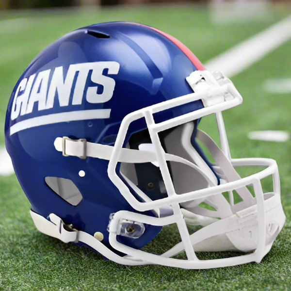 New York Giants Color Rush Riddell Speed Authentic Full Size Football Helmet