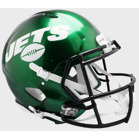 New York Jets Riddell Speed Authentic Full Size Football Helmet