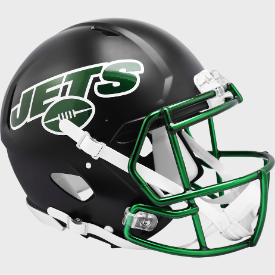 New York Jets On-Field Alternate Riddell Speed Authentic Full Size Football Helmet