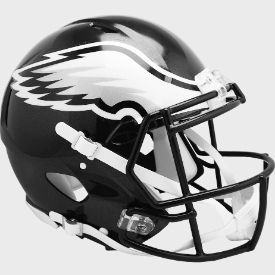 Philadelphia Eagles On-Field Alternate 2022 Riddell Speed Authentic Full Size Football Helmet