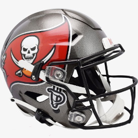 Tampa Bay Buccaneers Riddell SpeedFlex Full Size Authentic Football Helmet