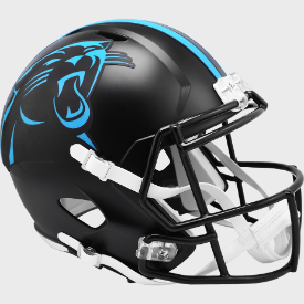 Carolina Panthers Riddell Speed Replica Full Size Football Helmet 2022 Alternate