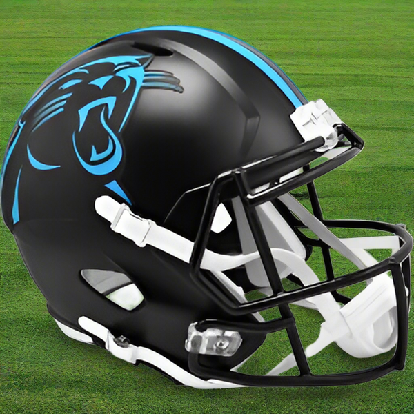 Carolina Panthers Riddell Speed Replica Full Size Football Helmet 2022 Alternate