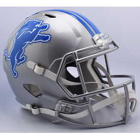 Detroit Lions Riddell Speed Replica Full Size Football Helmet