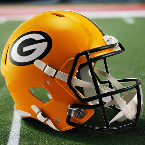 Green Bay Packers Riddell Speed Replica Full Size Football Helmet