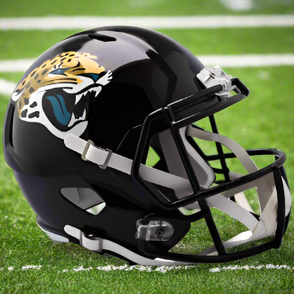 Jacksonville Jaguars Riddell Speed Replica Full Size Football Helmet