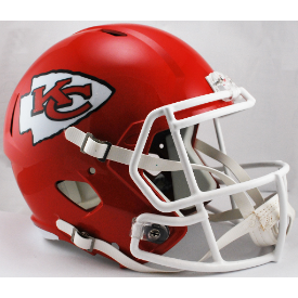 Kansas City Chiefs Riddell Speed Replica Full Size Football Helmet