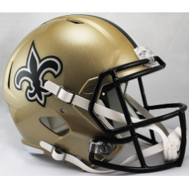 New Orleans Saints Riddell Speed Replica Full Size Football Helmet