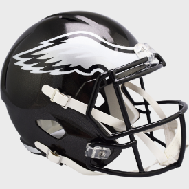 Philadelphia Eagles Riddell Speed Replica Full Size Football Helmet 2022 Alternate