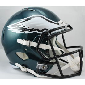 Philadelphia Eagles Riddell Speed Replica Full Size Football Helmet