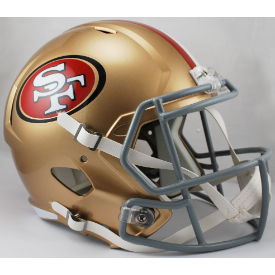 San Francisco 49ers Riddell Speed Replica Full Size Football Helmet