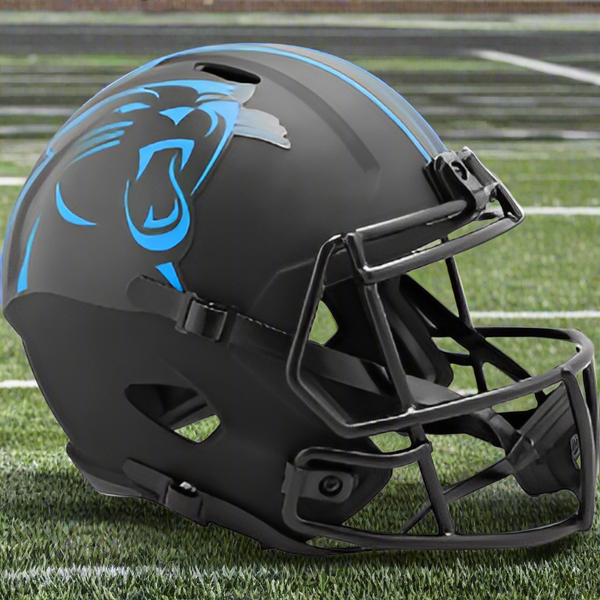 Carolina Panthers Riddell Speed ECLIPSE Replica Full Size Football Helmet