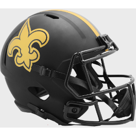 New Orleans Saints Riddell Speed ECLIPSE Authentic Full Size Football Helmet